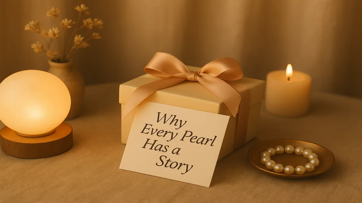 why every pearl has a story-dazzling pearl